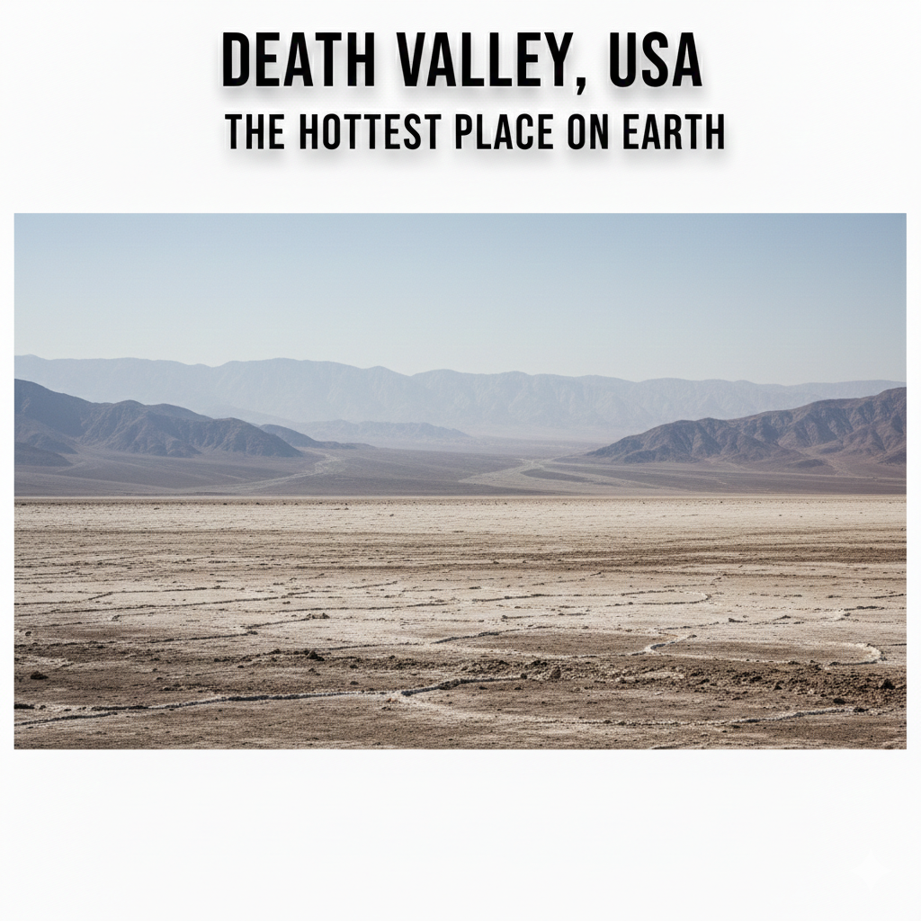 Death Valley, USA: The Hottest Place on Earth