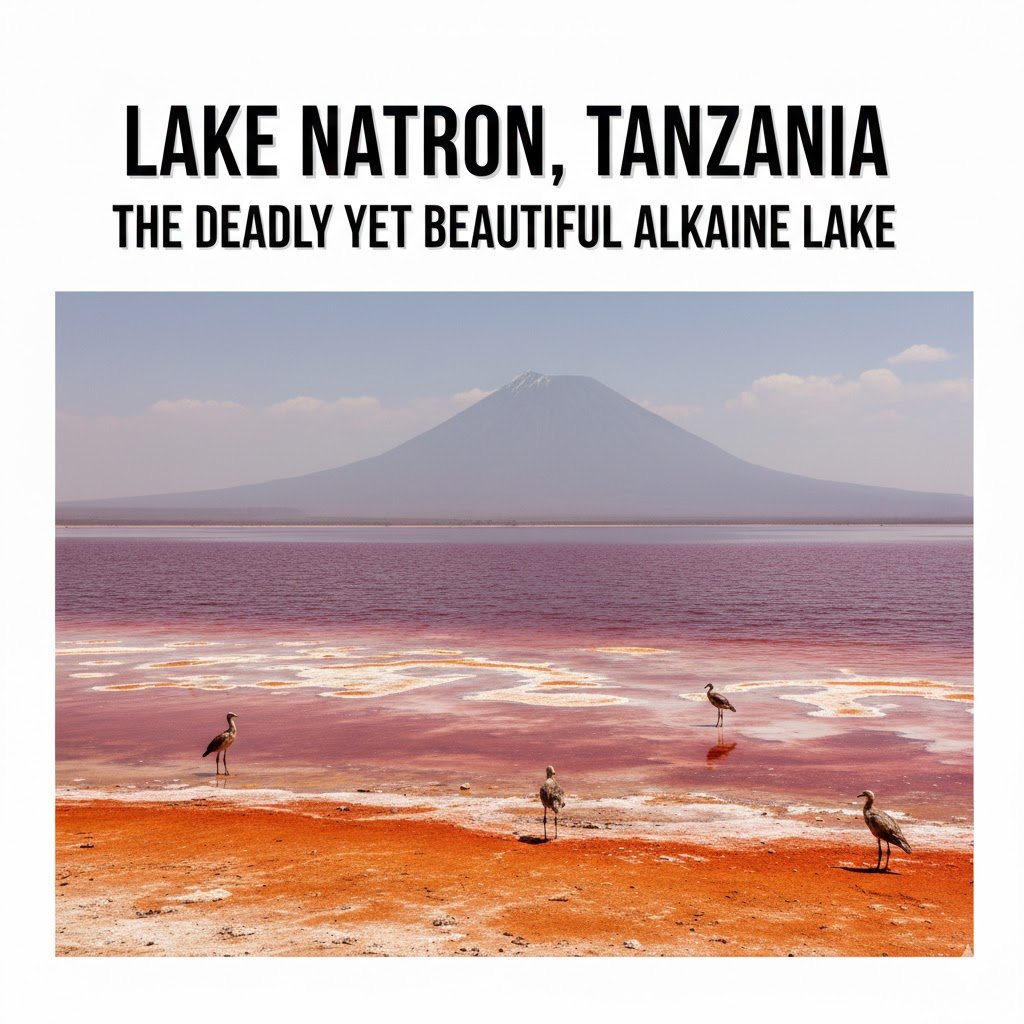 Lake Natron, Tanzania: The Deadly Yet Beautiful Alkaline Lake