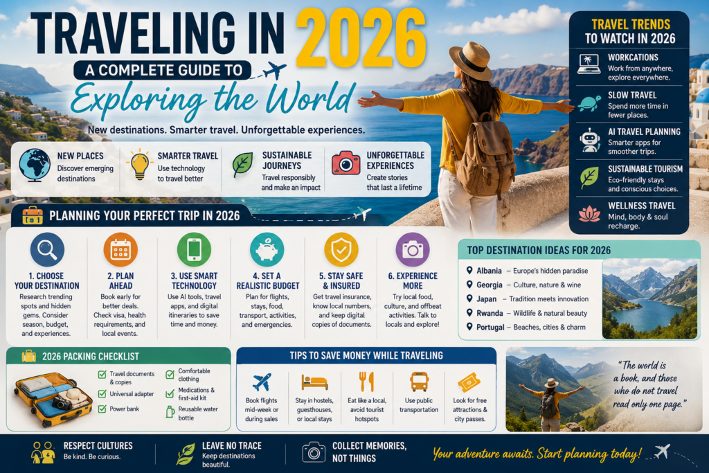 Traveling in 2026: A Complete Guide to Exploring the World